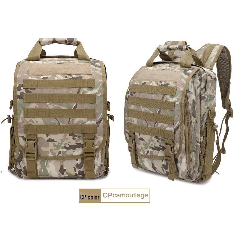Camouflage Tactical Backpack: Multifunctional Military-Style Shoulder/Messenger Bag, Laptop & Waist Bag