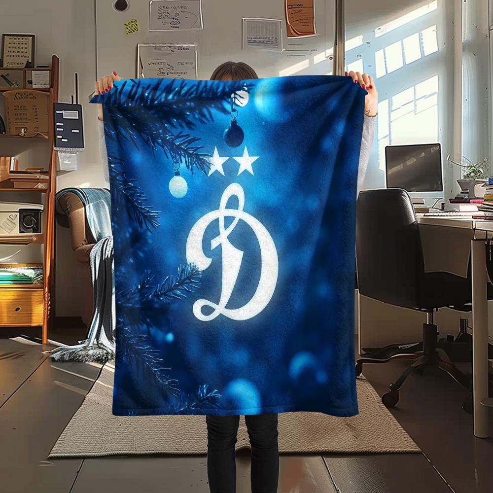 Dynamo Kyiv Flannel Blanket, High Quality Comfortable for All Seasons, Home Decor, Warmth and Comfort