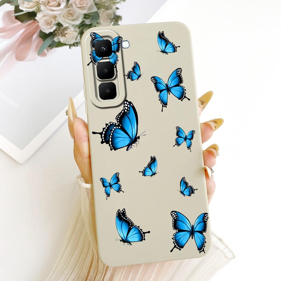 For Infinix Hot 70 5G Case X6895 X6895B Pretty Girl Sunflowers Painted Cover Soft TPU Phone Case For Infinix Hot 70 Hot70 Fundas
