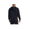 Under Armour Rival Multilogo Fleece Hoodie Men Tops Black 1357094-001