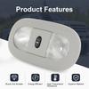 For 2008-2010 Ford F250-550 Super Duty Overhead Console LED Light Sunroof Switch