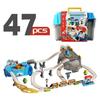 Forest Train Track Adventure Set: Educational Puzzle & Construction Vehicles for Ages 3-6