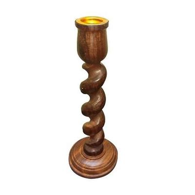 20,32 cm großer Kerzenständer aus Holz für die Inneneinrichtung, dekoratives Teelicht-Geschenkartikel, 1er-Set