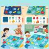 Childrens Logic Maze Track Set With Durable Plastic Construction And Interactive Building For Home Use