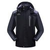 Unisex Plus Size Windproof Winter Jacket, Waterproof Warm Outerwear for Outdoor and Mountain Adventures.