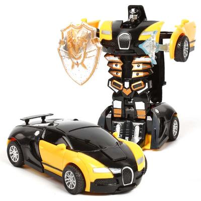 Robot pro chlapce Plastové hračky Úžasná hračka pro děti Transform Funny Deformation Auto Automatický model Auto s jedním klíčem Dárky Příslušenství