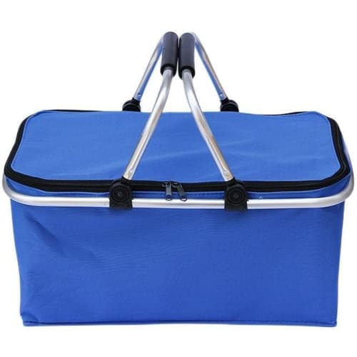 Rosoy Picnic Basket, Thermos Insulated Shopping Basket, Foldable, Waterproof, Insulated, and Foldable for Outdoor Activities, Cherry Blossom Viewing,