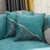 Chenille Sofa Cushion Light Luxury Modern High-End Four Seasons Universal Non-Slip Sofa Cover Simple Stitching Seat Cushion Cover Cloth