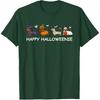 Weiner Dog Witch Happy Halloweenie Cute Halloween Dachshund T-Shirt
