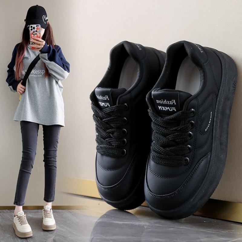 Spring, Summer, Autumn and Winter Women's Shoes Women's Sneakers Increase Height, Comfortable and Wear-resistant Sports Casual Shoes