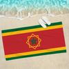 Nation Morocco Beach Towel For Beaches Yoga Studios Gyms Hot Springs Swimming Pools And Picnics