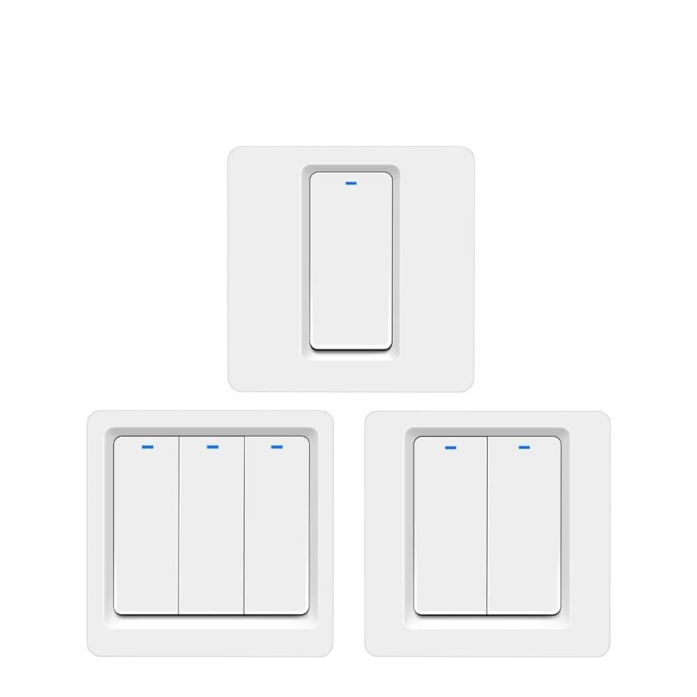 Graffiti Smart Wifi Panel Switch with Alexa Voice Control 1-Gang WiFi Smart Switch