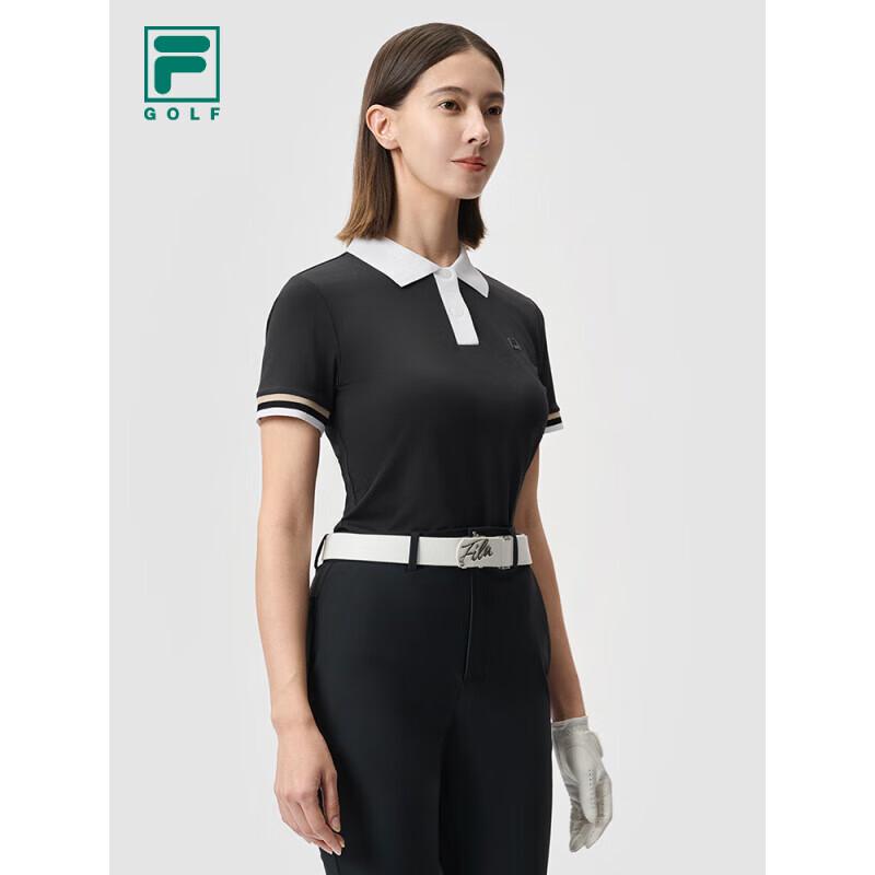 FILA Women s Knit Short Sleeve Golf Polo Shirt M
