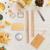 L8RE Multifuntional Pastas Making Essentials Rolling Pin and Dough Cutter