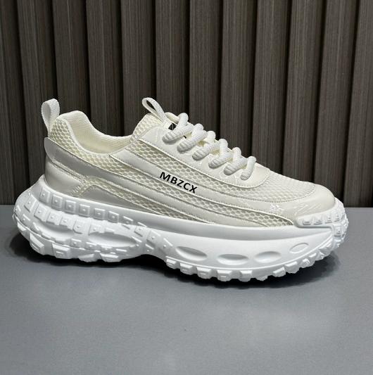 Summer Soft-soled Fashionable Lightweight Thick-soled Low-top Mesh Surface Breathable Bestseller Comfortable Casual Shoes H57