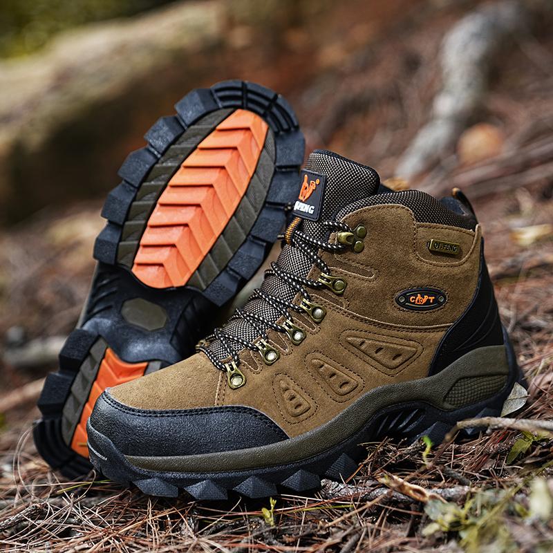 Größe 48 Wanderschuhe Damen Sommer Winter Outdoor Warmes Fell Rutschfest Mode Damen Schuhe Jungen Outdoor Arbeit Knöchelstiefel Fal