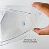 Motorcycle Helmet Visor Anti Fog Film for TT-Revo,Clear Fog Resistant Visor Lens Insert Compatible with KYT TT-Revo