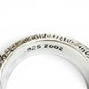 Excellent CHROME HEARTS Ring ring SPACER PLN 0.2"" Spacer Plane Silver 925 mens Used