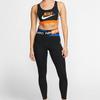 Nike Swoosh Icon Clash Dri-FIT Medium Support Sports Bra Women Underwear Black White Orange CJ0707-010
