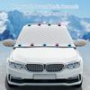 For Fiat 500 Panda Ducato 500L 600 Lancia Grande Punto Cronos  Magnetic Car Front Windshield Anti-Snow Shield Sunshade Cover