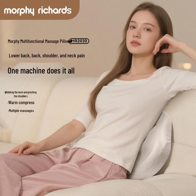 Morphy Richards MR2030 Wireless Lumbar Massager Pillow