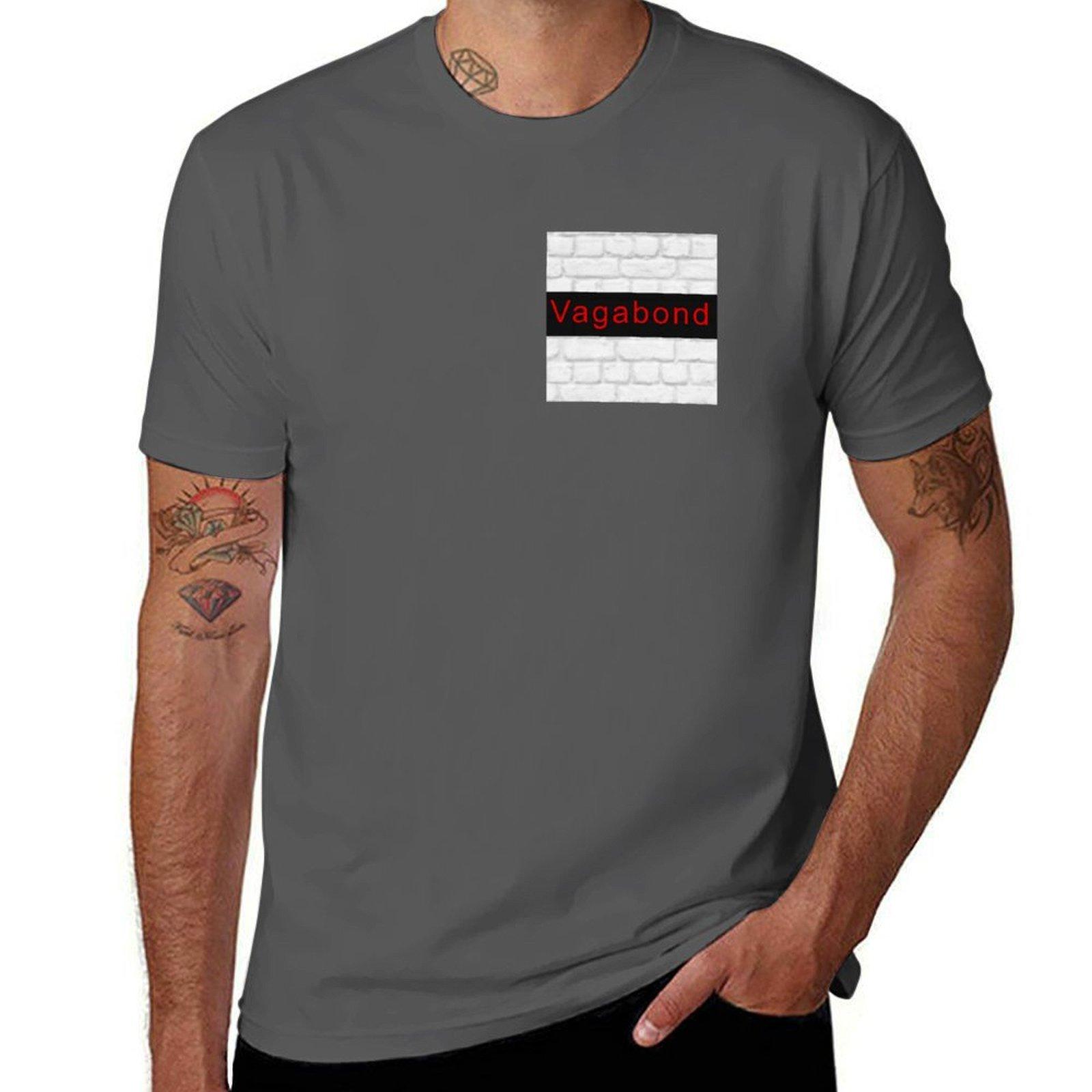 

Vagabond T-Shirt t shirt man plain t shirts cotton 100% t shirt man luxury T-Shirt 4XL