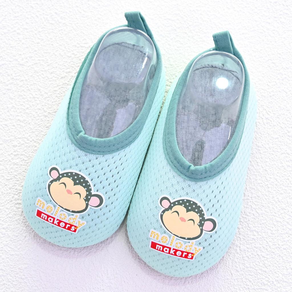 Cartoon Socks Baby Summer Floor Anti-skid Short Infant Boat Socks Baby Toddler Shoes Non-slip Socks Baby First Walker