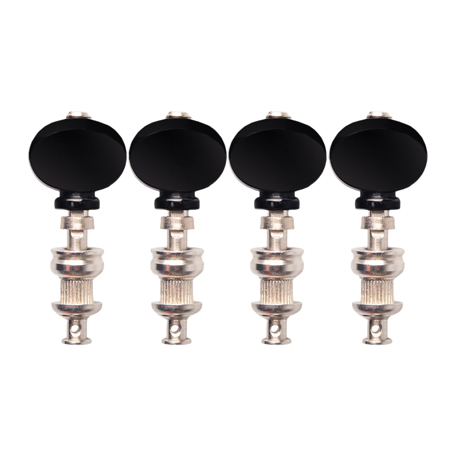 

Black Ukulele Tuning Pegs Knob Screw Adjustable Tension Machine Heads Stable Tuning Instrument Parts for Ukulele Banjo