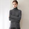 Women's Plus Size 100% Cashmere Knit Long Sleeve Sweater - Autumn/Winter Base Layer Top