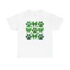 St. Patrick's Day Unisex Schweres Baumwoll-T-Shirt, Niedliches Grünes Schleifen-Design, Irisches Geschenk,