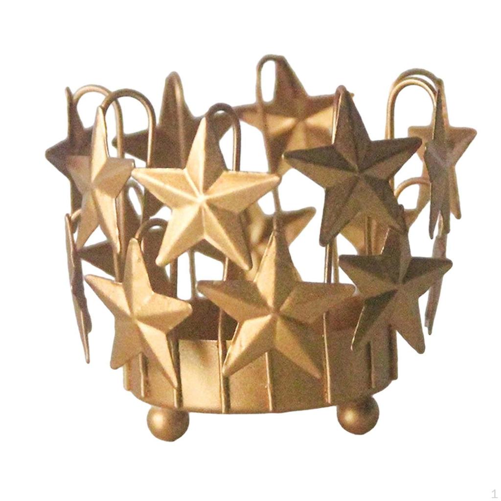 Candle Holder Candelabra Durable Christmas Decoration Display Candlestick Stand for Party