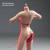 1/6 Scale Female Body Clothes, Underwear, Pants, Swimsuit, Bikini, Leggings, Bra, Bark, for 12-inch Action Leggings Body Doll (Red)