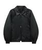 Standarderror 87-Stan058 Raglan Leather Blouson Jacket Black