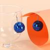 Mirror Ball Disco Ball Earrings Disco 60's 70's Ball Earrings Costume Accessory