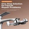 Strong Alloy Faucet Wrench Maintenance without Professional Skills Required for Quick Aerator & Cartridge Replacement