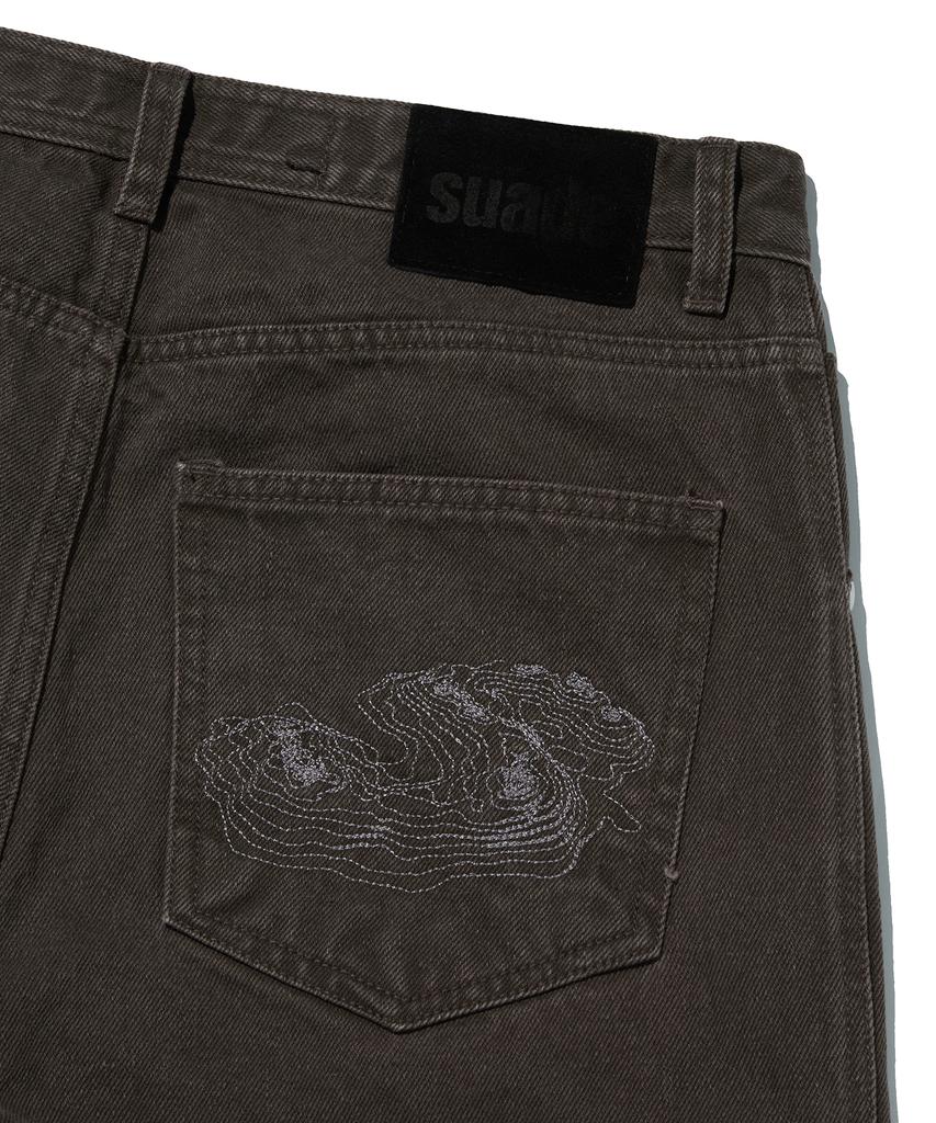 Seuweideu Contour Pocket Denim [Brown]