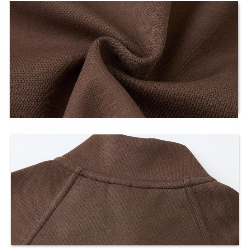 Men's Polo Shirts Long Sleeve Sweatshirt Pullover Quarter Zipper Up Stand Collar Fall Casual Sweat Shirts Turtleneck Pullover Mock Neck Tops for Men