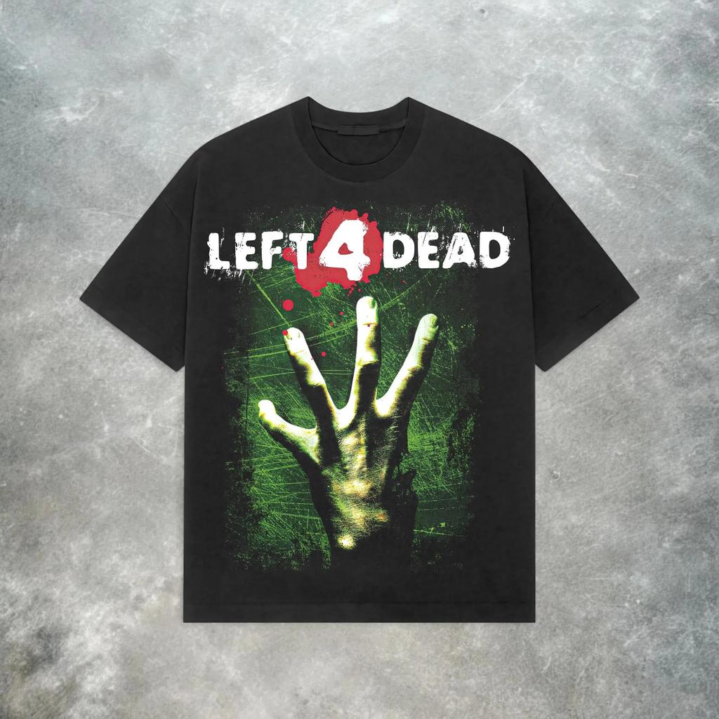 Left 4 Dead 2 The Hand Classic Horror Game Graphic Unisex Retro Gaming Streetwear Comfortable Fashion Women And Unisex TShirt