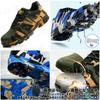KISSOS Trekking Outdoor Sicherheit Leicht zu Gehen Japanischer Schuh Herrenschuhe, Sneaker, Rutschfest, Wasserdicht, Schuhe, Atmungsaktiv, Bequem, Leicht,