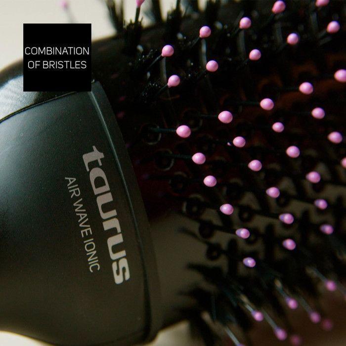 Brosse Moulante - Taurus - Air Wave Ionic - 1200W - Revêtement Céramique - 3 Vitesses et Températures