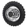 10 Zoll Hinterradmontage 2.5 10 Reifen 12mm Achse 190mm Bremsscheibe 420 41Z Kettenrad Felge für 50ml 110ml Dirt Pit
