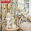 1PC Nuan Series Island Style Palm Tree Printed Curtains and Sheer Curtains for Living Room Bedroom Home Dector