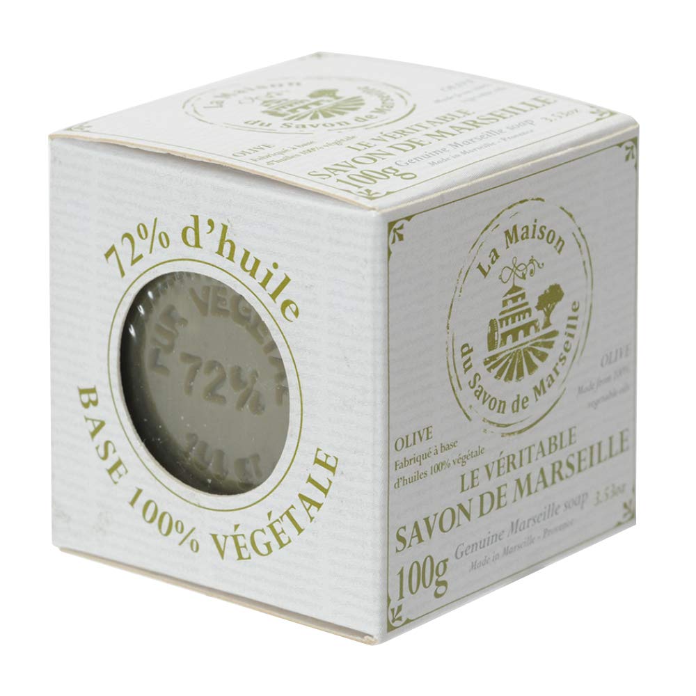 La Maison De Savon Marseille Soap Olive 100g UPSM Certified MLL-4-1