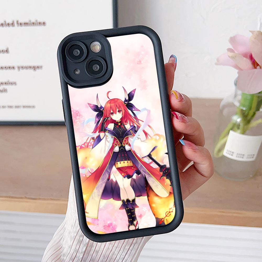 Date a Live Kotori Itsuka Thicken TPU Mobile Phone Case for iPhone 17 16 15 14 13 12 11 Air Pro Max Plus Colorful Cover