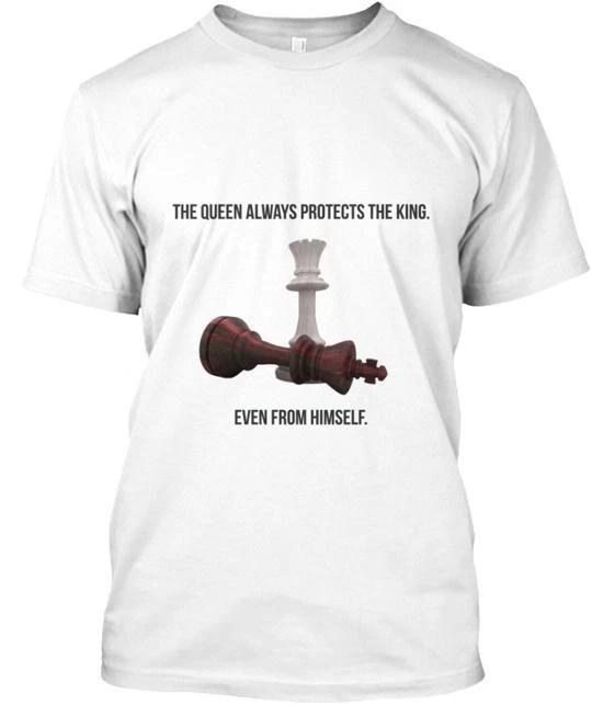 

The Queen Always Protects King T shirt Made in the USA Size S to 5XL S