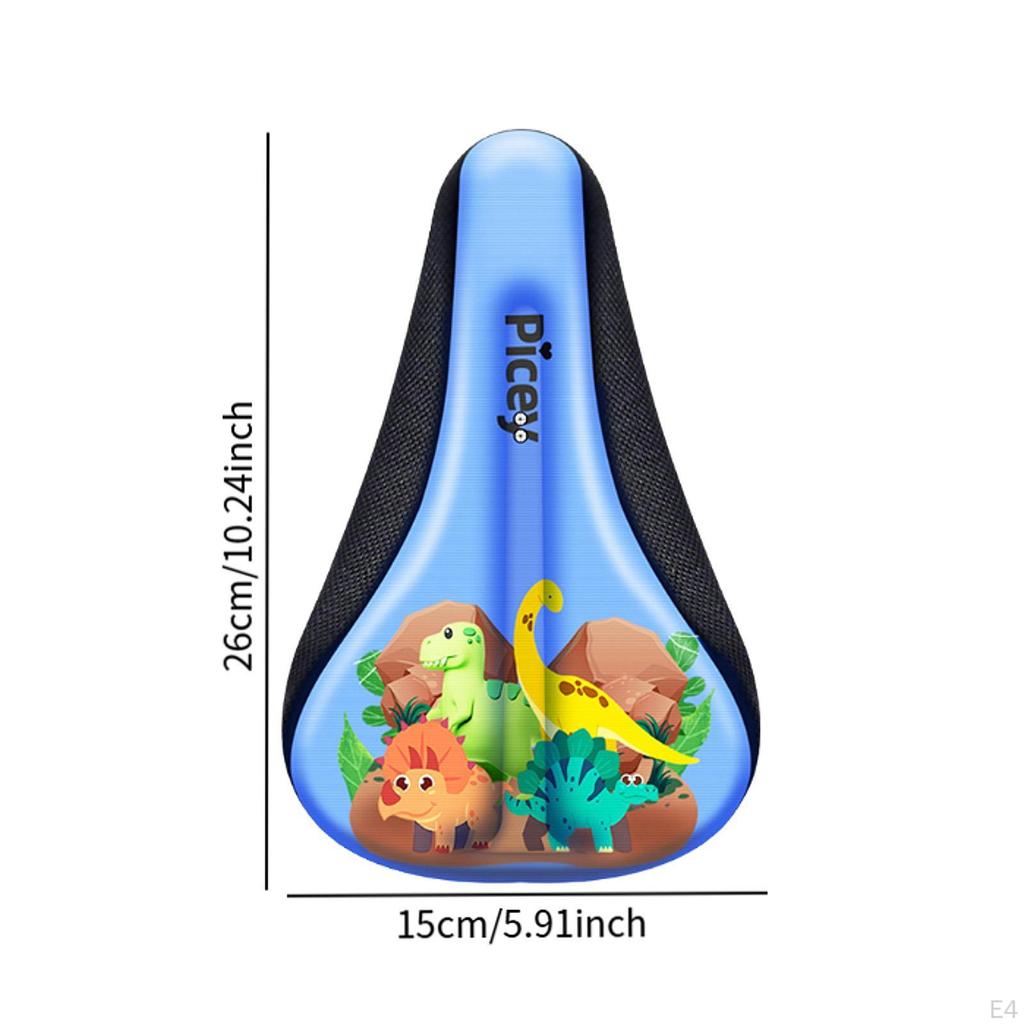 Dětský potah na sedlo,Potah na dětské sedlo,Malá protiskluzová podložka ze studené pěny,Měkká ochrana, Cyklistické doplňky