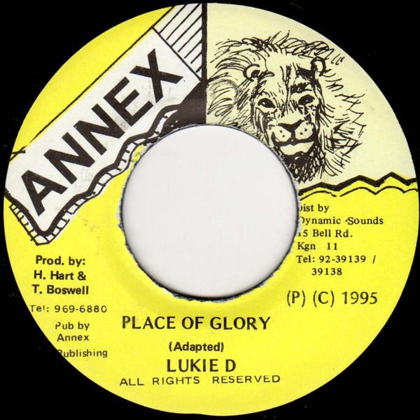 7inch Record LUKIE D - Place Of Glory NONE Annex 1995 Jamaica Reggae, Ska & Dub Used