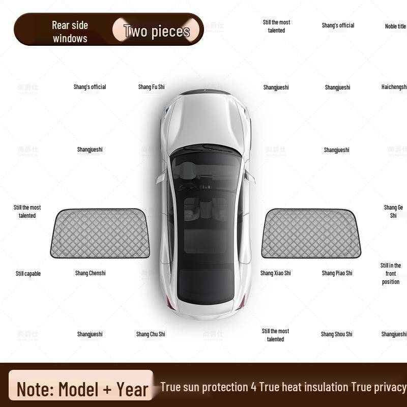 Graphene Cooling Sunshade: UV Protection for BYD Leopard 3, 5, 7 & 8 Cars