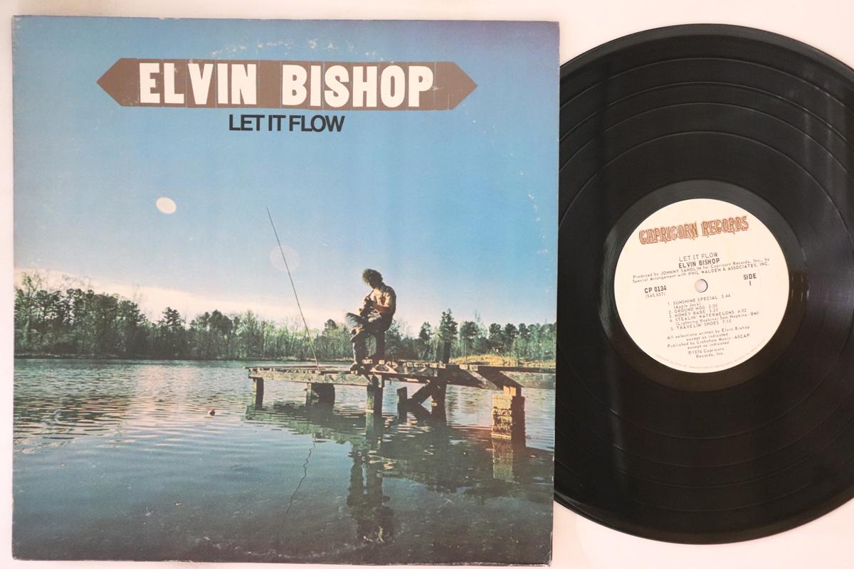 

LP Record ELVIN BISHOP - Let It Flow CP0134 CAPRICORN 1974 US Rock Used