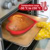 3Pcs Heart Shape Cake Pans 10 Inch Silicone Cake Molds BPA Free Cake Baking Tray Reusable Cake Baking Pans Nonstick Cheesecake